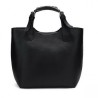Modny shopper Czarny