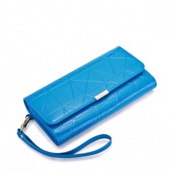 Długi portfel księżniczki Niebieski