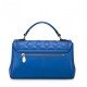 NUCELLE Klasyczna i elegancka damska torebka  Niebieska