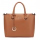 Fashion Lady series cowhide leather two-way bag Brown