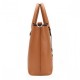 Fashion Lady series cowhide leather two-way bag Brown