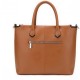 Fashion Lady series cowhide leather two-way bag Brown