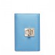 NUCELLE Damski portfel w jednolitym kolorze Niebieski