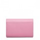 NUCELLE Damski portfel w jednolitym kolorze  Różowy