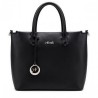 Klasycznie elegancki shopper Czarny