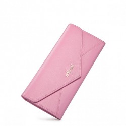 Damski portfel koperta Różowy